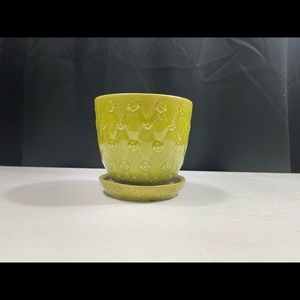 Vintage Green Shawnee Planter